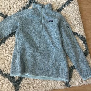 Like new Patagonia womens better sweater 1/4 zip fleece - XL